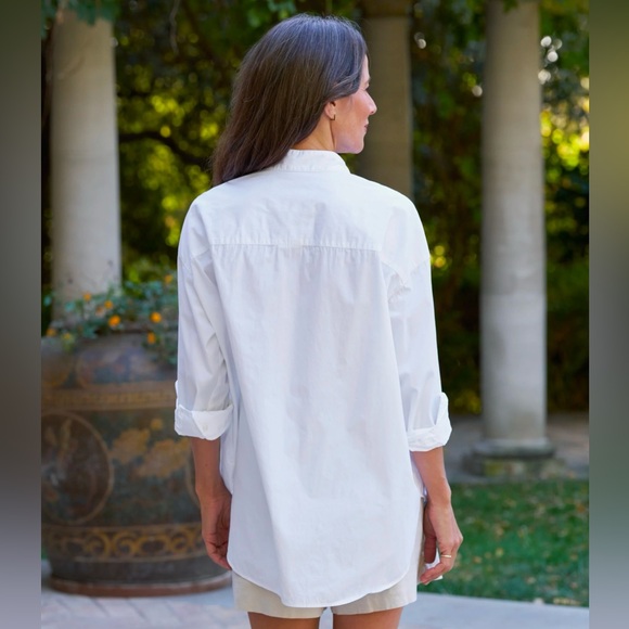 Nwt Frank & Eileen White Button Down Shirt - Picture 2 of 3